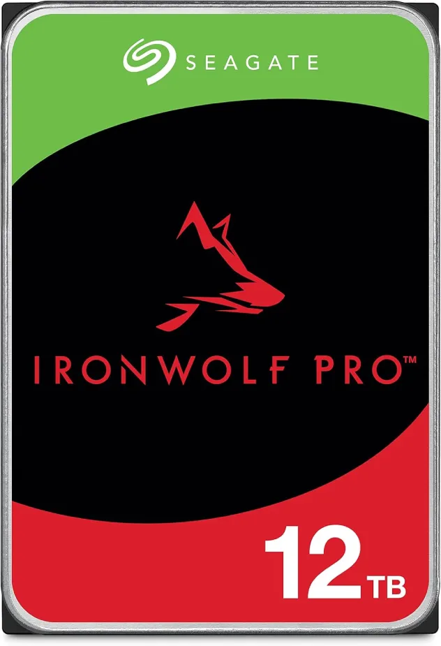 3.5" Sata Ironwolf Pro 12TB, 256MB, 7200 NAS HDD