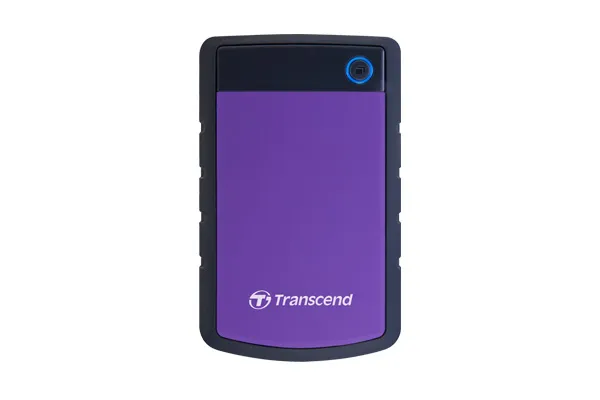 [TS2TSJ25H3P] Transcend Antishock Storejet 25M3S External HDD 2.5" USB 3.1 2TB