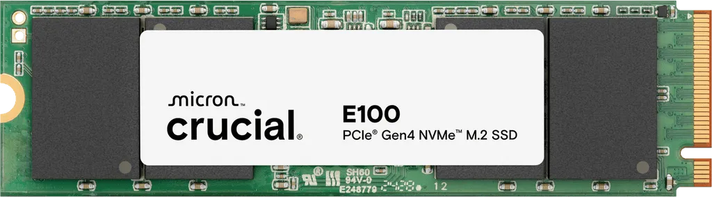 Crucial E100 SSD M.2 2280 PCIe NVMe Gen4 1TB