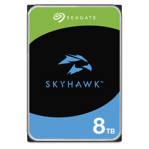 Seagate 3.5" Sata SkyHawk 8TB, 256MB, 7200 Surveillance HDD